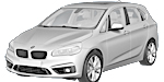 BMW F45 U0398 Fault Code